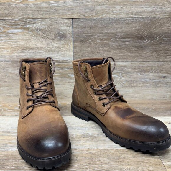 Jousen Brown Leather Waterproof Hiking Boot Men\'s Size 12 main image 7